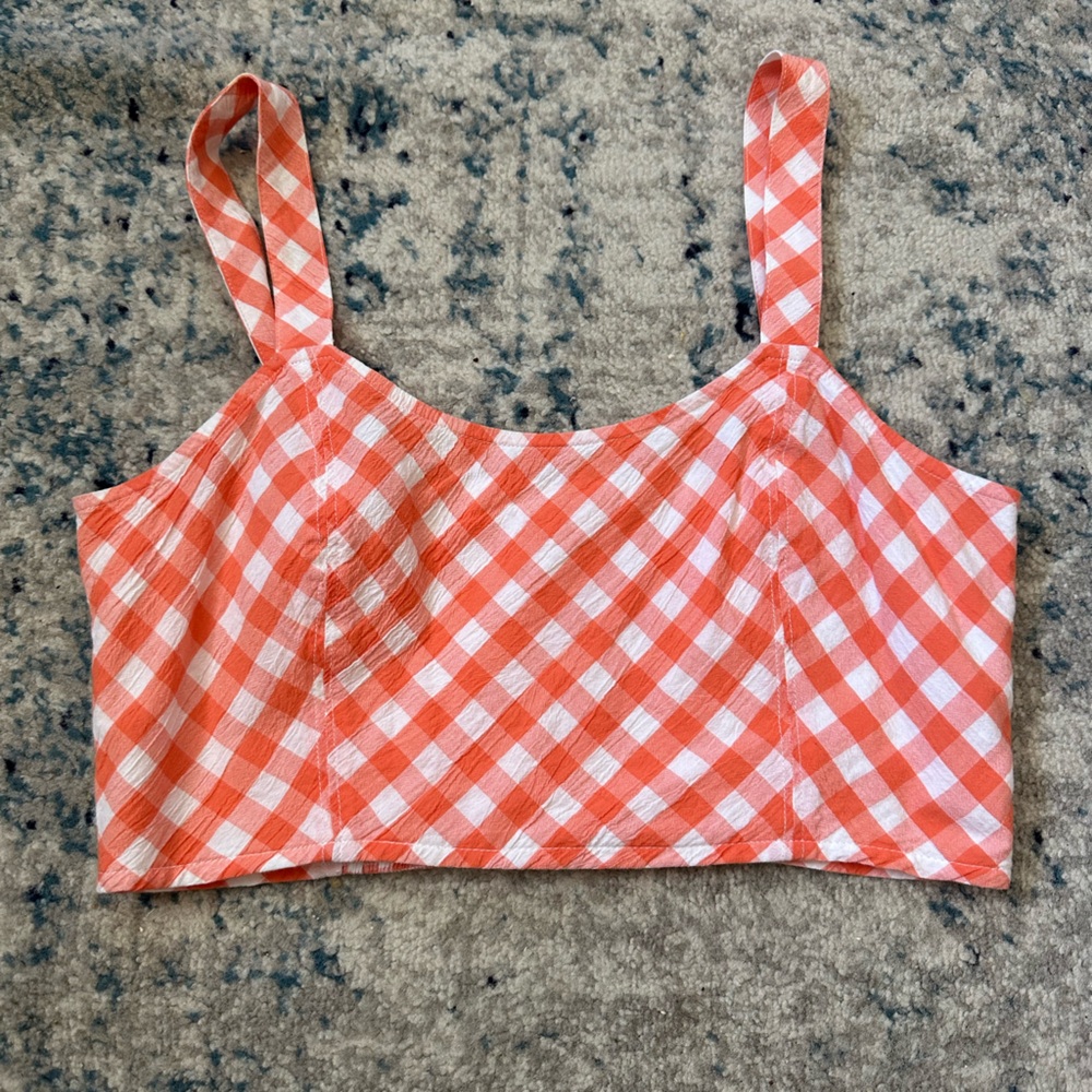 Aerie Checkered Tank